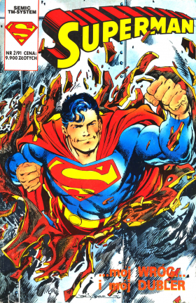 Superman 02/1991 - Wróg mój.../...i mój dubler